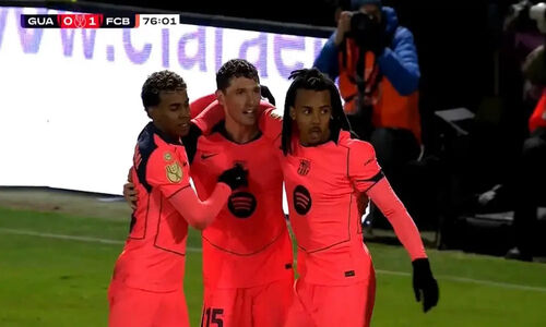 آندرئاس کریستنسن درخشان؛ اولین گل بارسلونا مقابل گوادلاخارا را به نام خود ثبت کرد!