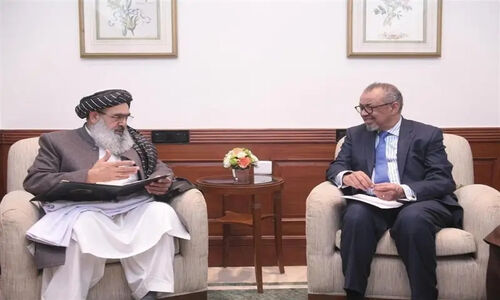 وزیر بهداشت طالبان در دیدار با WHO: نجات نظام درمان افغانستان فقط با حمایت جهانی ممکن است!