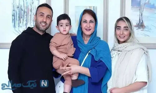 یلدای متفاوت فاطمه گودرزی با نوه‌هایش؛ سفره‌ای پر از عشق و دسرهای خاص زمستانی