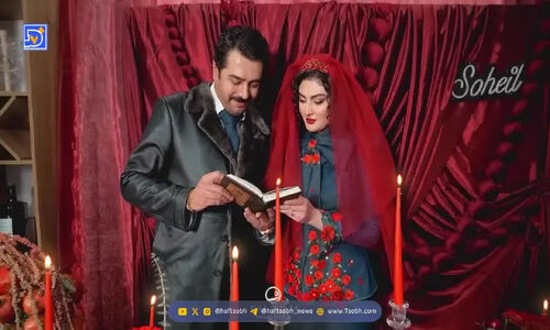 اولین یلدای عاشقانه مریم مومن و همسرش؛ لحظاتی که همه را تحت تأثیر قرار داد!