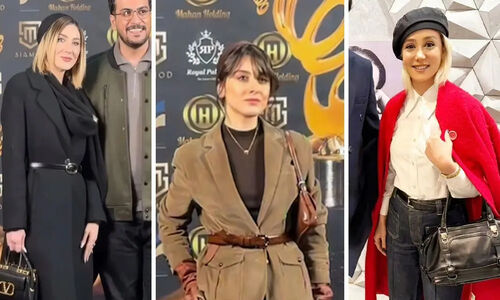 کمربندها در جشن حافظ ۱۴۰۴؛ اکسسوری‌ای که همه نگاه‌ها را به خود جلب کرد!