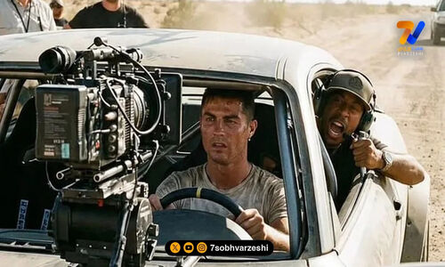 رونالدو با نقش یک راننده افسانه‌ای، به دنیای سینما حمله کرد!