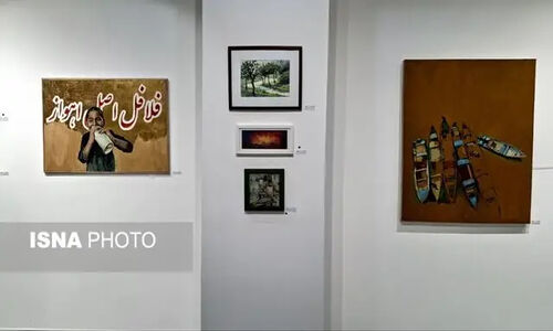 نمایشگاه «جذاب لعنتی» امید فاضلی؛ نگاهی متفاوت به اهواز از سال ۷۹ تا امروز
