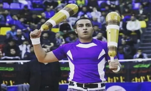 درخشش بی‌نظیر ورزشکار فارس در جام جهانی زورخانه‌ای؛ طلای چرخ تیز به دست آمد