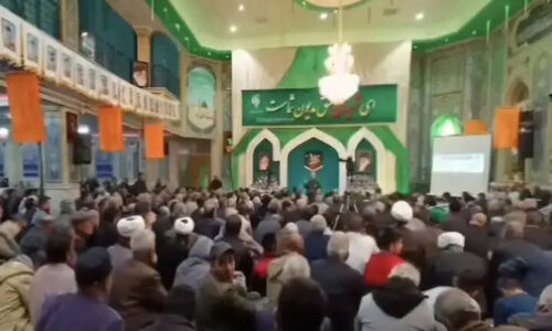یادواره باشکوه شهدای باغ‌زندان شاهرود در دل محله برگزار شد