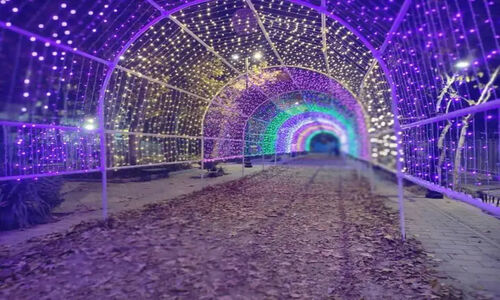 نورپردازی خیره‌کننده پهنه رودکی؛ تجربه‌ای تازه برای نشاط و فرهنگ شهری