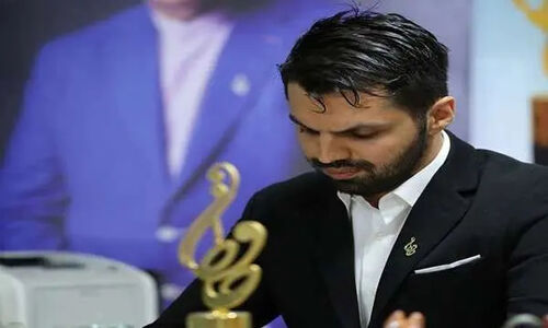 ساغر استاد شریف با لباسی تاریخی در جشن حافظ همه را مبهوت کرد!