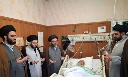 برادر آیت‌الله سیستانی در تهران بستری شد؛ پیام ویژه مرجع عالی‌قدر به او منتشر شد