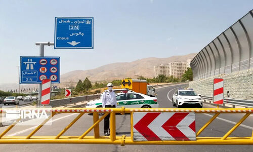 وضعیت راه‌های کشور | بارش برف و باران در ۱۶ محور مواصلاتی