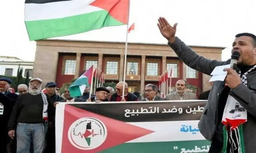 مغربی‌ها در خیابان‌ها علیه عادی‌سازی با اسرائیل فریاد زدند؛ تجمعی که صدای جهان را تکان داد!