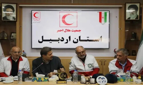 مدیرعامل جمعیت هلال احمر اردبیل معارفه شد