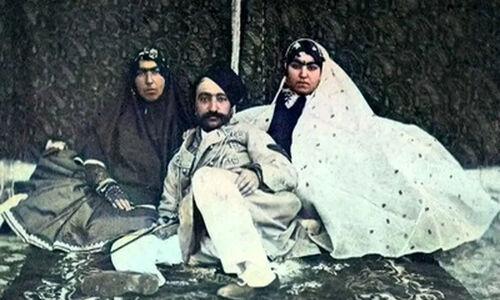 عکس سفر در زمان / چهره خشن «امینه اقدس» همسر صیغه ای و بانفوذ ناصرالدین شاه