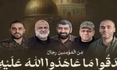 پیام تبریک و تسلیت انصارالله برای مقاومت فلسطین در پی شهادت فرماندهان القسام