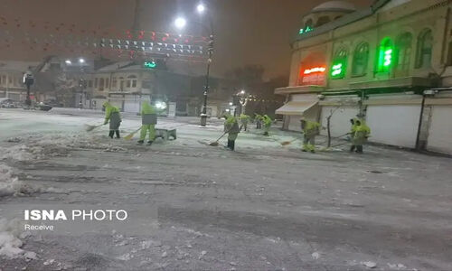 مدیر خدمات شهری شهرداری: عملیات برف‌روبی معابر همدان به‌صورت مستمر در حال انجام است