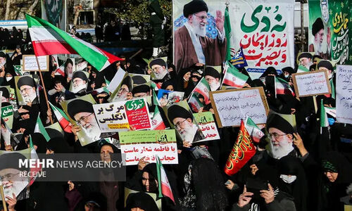 ایرانشهر؛ صحنه همبستگی مردم در گرامیداشت سالروز نهم دی