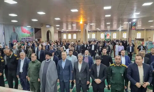 مراسم گرامیداشت حماسه ۹ دی در گناوه