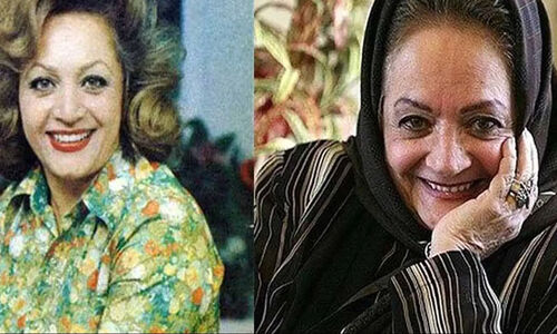 عکس سفر به قدیم | «شهلا ریاحی» در 79 سالگی و در خانه اش در تهران | سال 1394