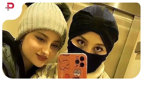 جدیدترین عکس از سارا و و نیکا فرقانی با استایل صورتی؛ خانم کوچولوهای پایتخت هروز زیباتر میشوند