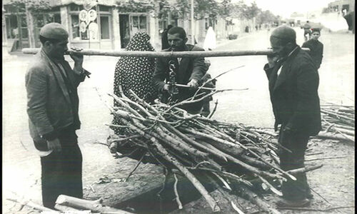 تصاویری تماشایی از آخرین هیزم‌فروشان تهران