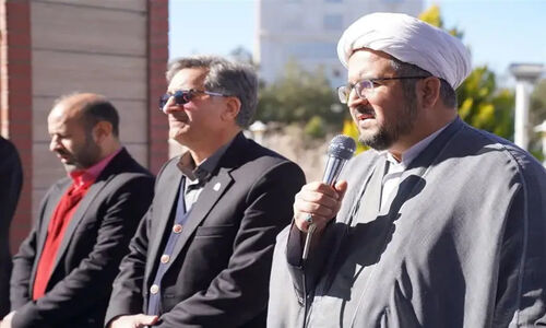 تجدید میثاق دانشگاهیان خراسان جنوبی با شهدا در آستانه شهادت حاج قاسم