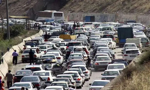 ترافیک در محورهای شمالی کشور سنگین است
