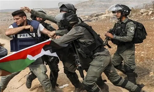 بازداشت 42 خبرنگار فلسطینی در سال 2025