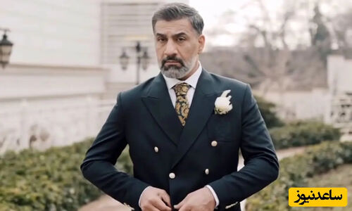 لحظات احساسی محمد نادری به هنگام دیدن همسرش، الناز خانوم در لباس عروس+ویدئو/ عشق از چشمای آقای بازیگر میباره…