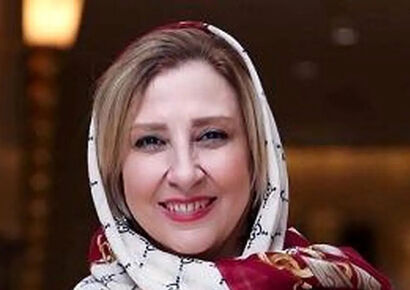 عکس مدلینگ مرجانه گلچین با مانتو سنگ دوزدی شاهانه و مجلسی / استایل عالی برای خانم های شیک پوش