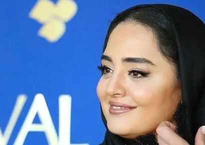 نگاهی به هنر دست زیبای یک طراح ایرانی؛ کشیدن نقاشی چهره خنده روی نرگس محمدی به سبک سیاه قلم/ زیبا و حرفه‌ای+عکس