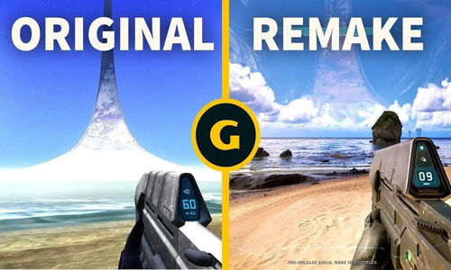 گیم نت| تفاوت گرافیکی نسخه سال ٢٠٠١ بازی Halo: Combat Evolved با نسخه بازسازی‌شده سال ٢٠٢۶ + فیلم