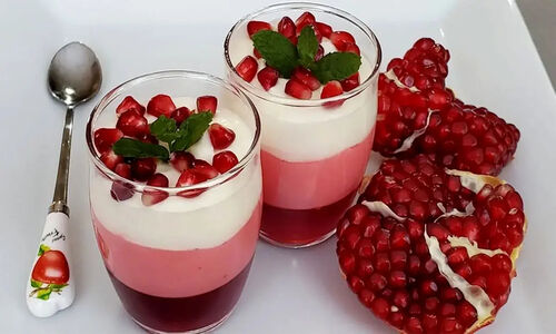 آشپزباشی| موس انار؛ انفجار طعم ترش و شیرین در یک قاشق + فیلم