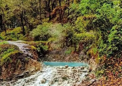 گردشگری| بازدید از چشمه بلیران؛ جواهر پنهان در فصل رنگارنگ پاییز + عکس های زیبا