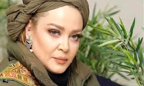 بهاره رهنما با شال پلنگی و کلاه زمستانی در مشهد همه را مات کرد!