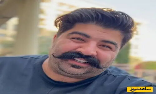 خلاقیت خنده دار اوستا قناد دامغانی برای تزئین کیک تولد بهنام بانی با الهام از سِبیل او/ هنر نزد ایرانیان است و بس