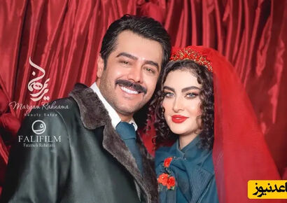 نگاهی به جهازبرون منزل مریم مومن نوعروس سینمای ایران به سلیقه مادر آذری اش/ اکسنت وال، مبلمان راحتی و مدرن، دیوار های جنس چوب راش، شلف مشرف به پذیرایی خانه و…