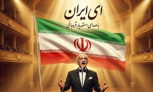 (ویدیو) یادی کنیم از اجرای جاودان و احساسی تصنیف «ای ایران ای مرز پر گهر» با شعر حسین گل‌گلاب و صدای ماندگار استاد اسفندیار قره باغی