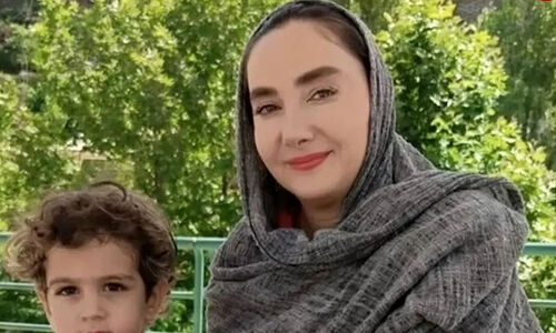 عکس| بازگشت به 22 سال پیش؛ هانیه توسلی با لباس عروس کنار امین حیایی در فیلمی نوستالژیک