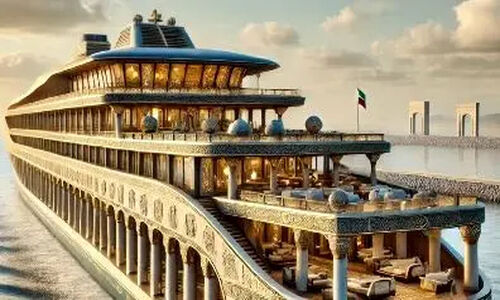 عکس/ اگر برند های لاکچری جهان با نماد های ایرانی  بازآفرینی شوند همچین شاهکار هایی خلق میشود + عکس های هوش مصنوعی