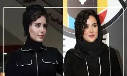 الناز شاکردوست با تیپ شیک سیاه و سفید، یاد پریناز ایزدیار را زنده کرد!
