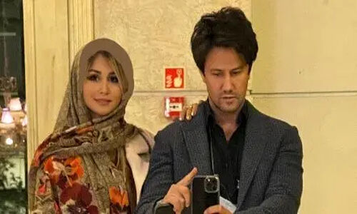 رونمایی جذاب از خواهر شاهرخ استخری در کنار عروسشان در دل طبیعت رویایی بلژیک!