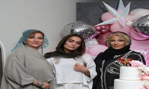 فیلم/نگاهی به حضور بازیگران مشهور در جشن تولد مجلل شراره رخام/ مازیار لرستانی، سارا منجزی پور، شیوا خسرو مهر، نفیسه روشن، حسام نواب صفوی، علیرضا خمسه و…