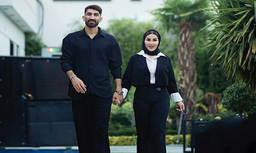 چیدمان جهیزیه اکرم بانو، همسر علیرضا بیرانوند