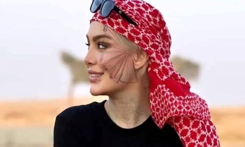 سحرقریشی با ظاهر و تتوهای جدید به ایران بازگشت+عکس