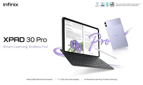 معرفی تبلت اقتصادی Infinix Xpad 30 Pro