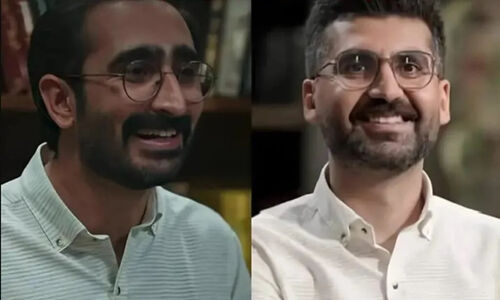 شوخی مهران مدیری با سروش صحت و مجتبی شکوری در سریال مرد سه هزار چهره