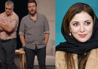 دانلود قسمتی از تئاتر پپرونی برای دیکتاتور / رقص رویا میرعلمی با محسن کیایی در صحنه