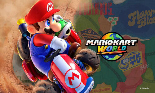 ۱۰ پیست نوستالژیک به بازی Mario Kart World اضافه شد