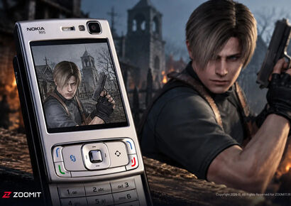 بازی Resident Evil 4 روی گوشی نوکیا N95 اجرا شد! / ببینید