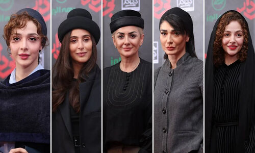 اکران خصوصی فیلم بی‌دار + استایل جذاب بازیگران