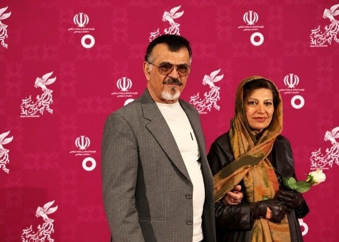 مهدی فخیم‌ زاده و همسرش